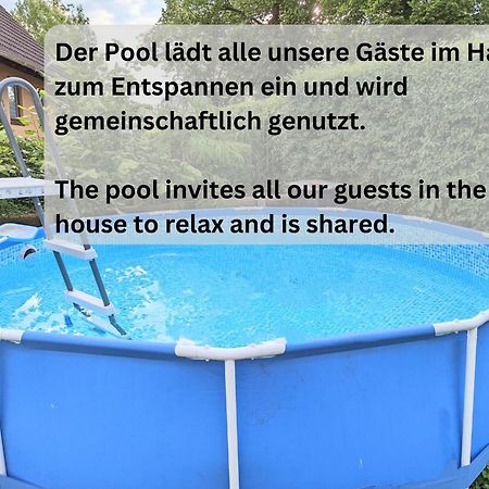 W4 - Urlaubsmagie- Pool, Terrasse, Barbecue Apartment Lichtenhain  Exterior photo