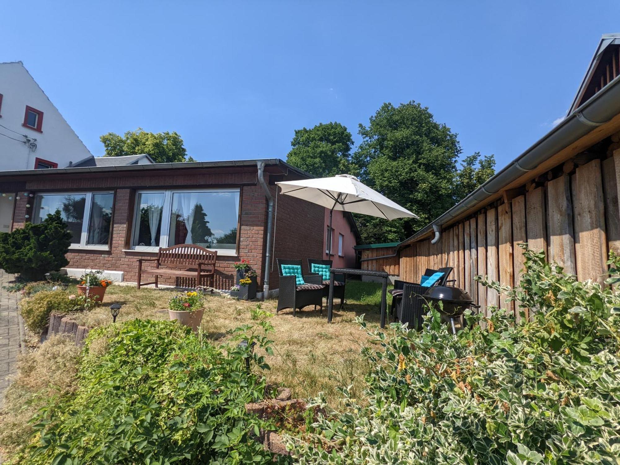 W4 - Urlaubsmagie- Pool, Terrasse, Barbecue Apartment Lichtenhain  Exterior photo