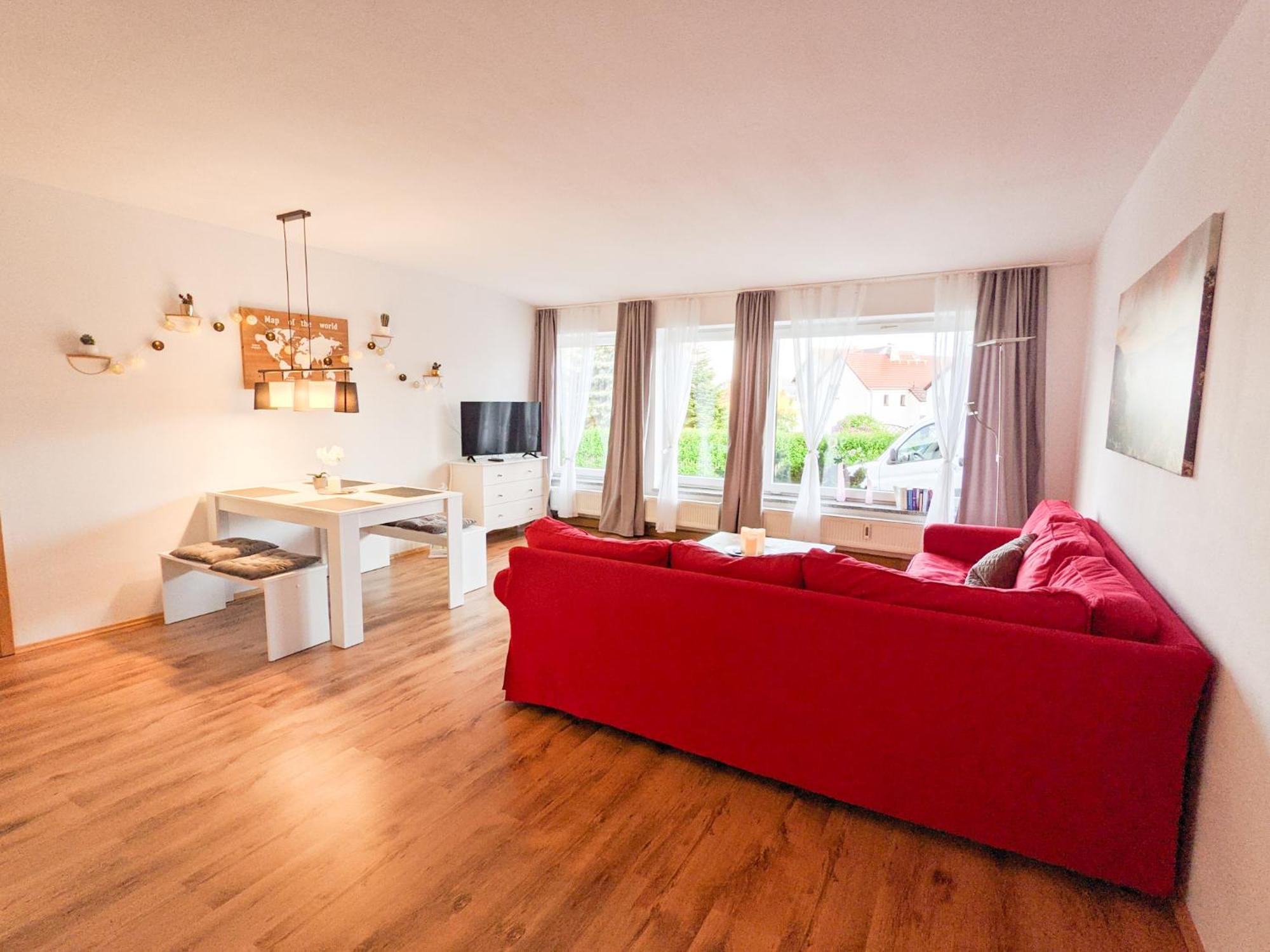 W4 - Urlaubsmagie- Pool, Terrasse, Barbecue Apartment Lichtenhain  Exterior photo
