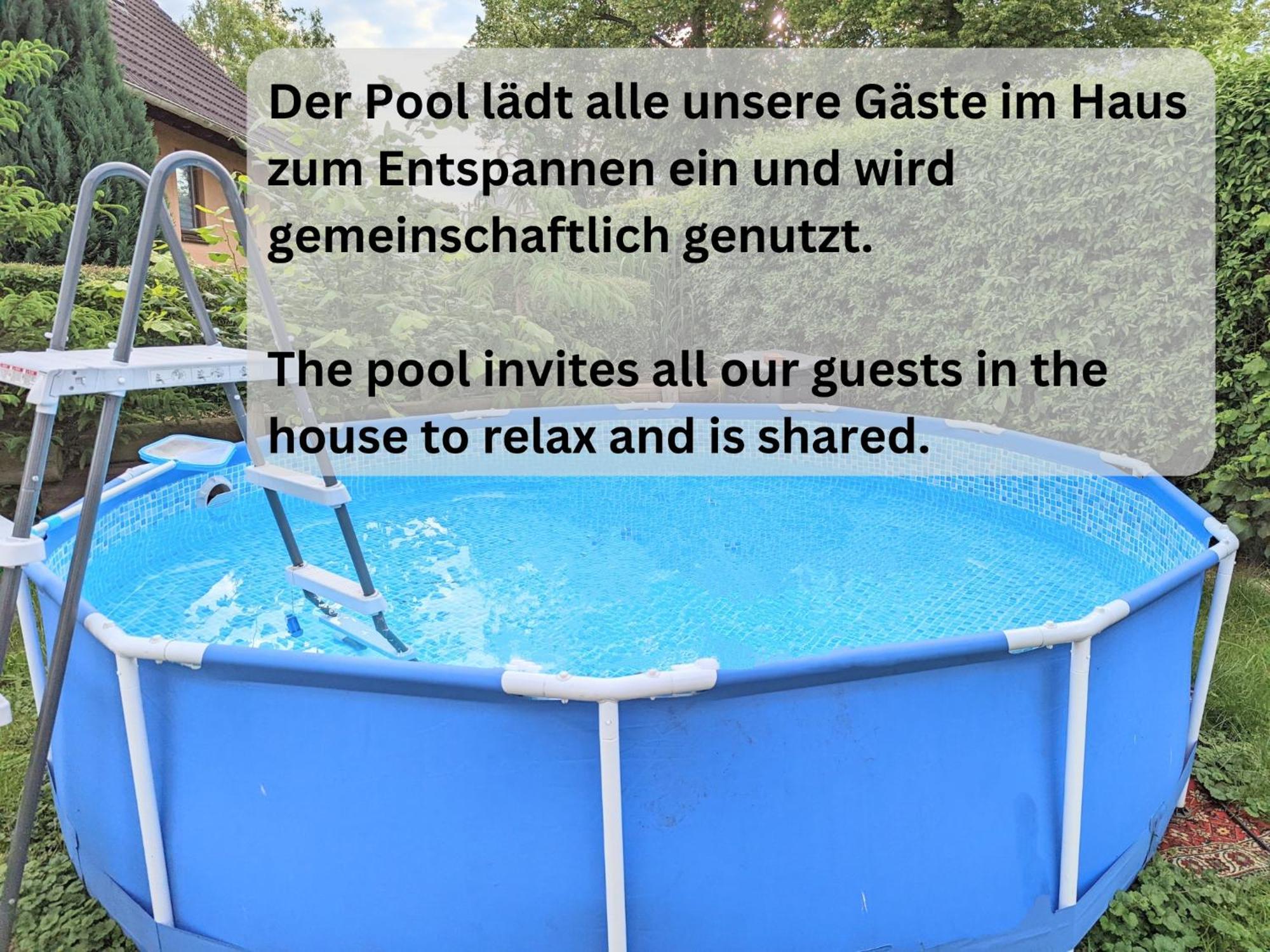 W4 - Urlaubsmagie- Pool, Terrasse, Barbecue Apartment Lichtenhain  Exterior photo